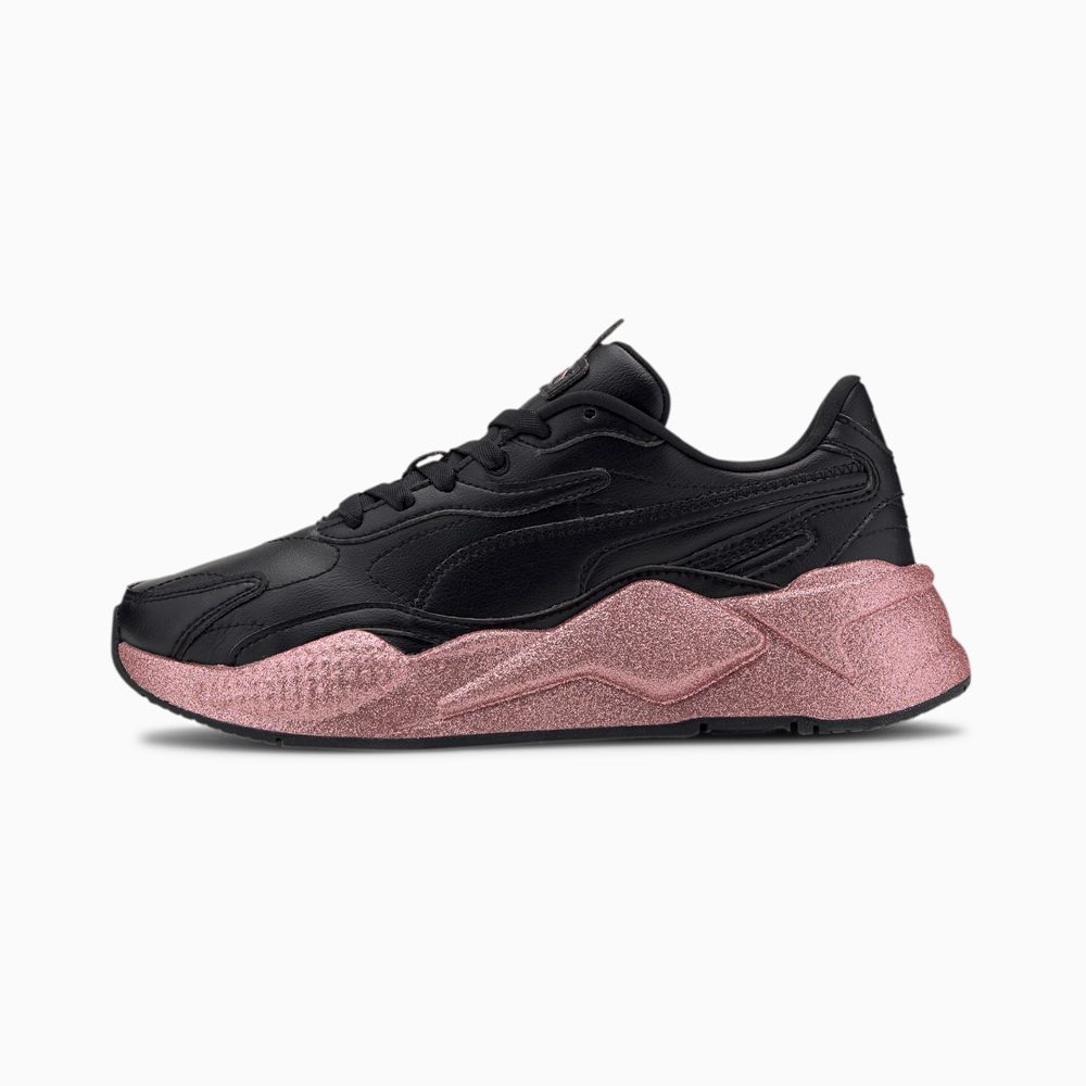 Puma RS-X³ Glitz Női Sportcipő - Fekete ( Hungary - TFMQG4680 )